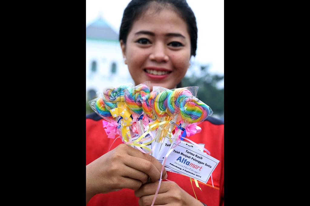 Ribuan Permen Lollypop...