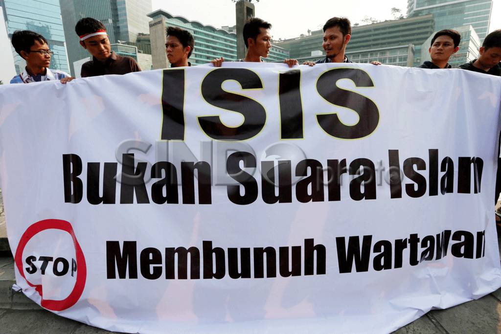 Wartawan Kecam ISIS