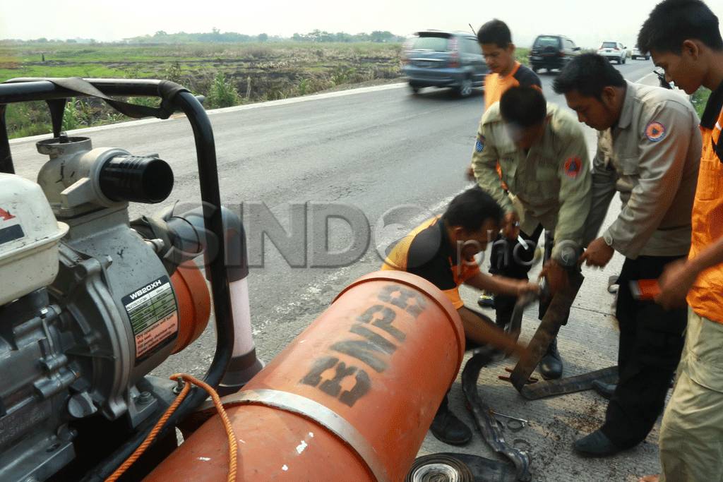 Kebakaran Lahan di Ogan...