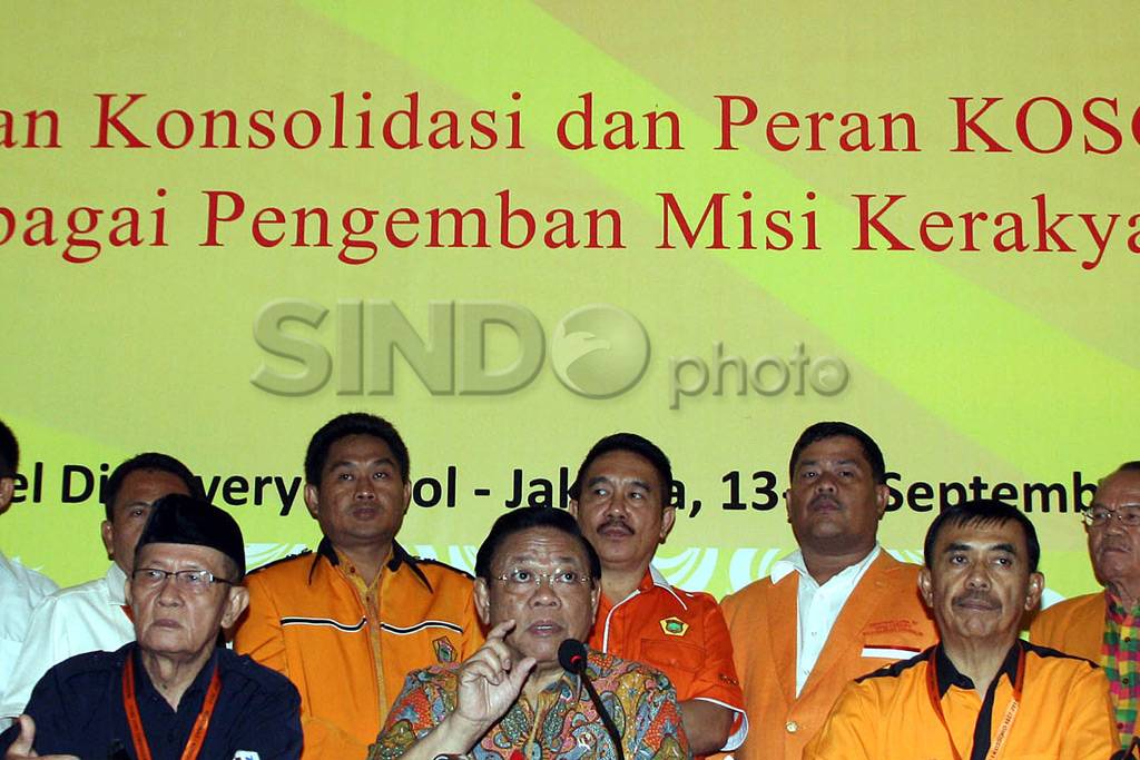 Kosgoro Calonkan Agung...