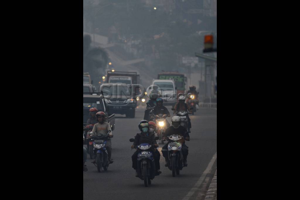 Kabut Asap di Sumatera...