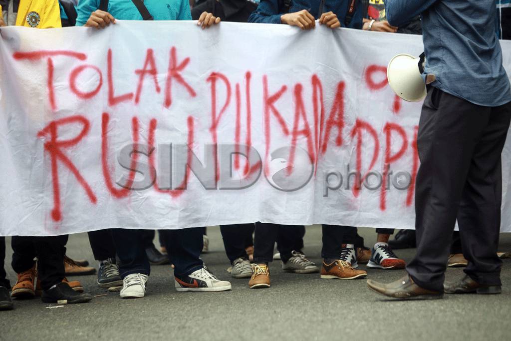 Aksi Tolak RUU Pilkada...