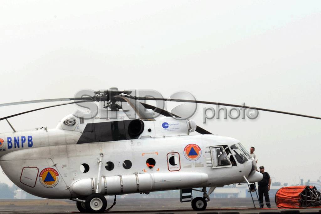 Tiga Helikopter Dikerahkan...