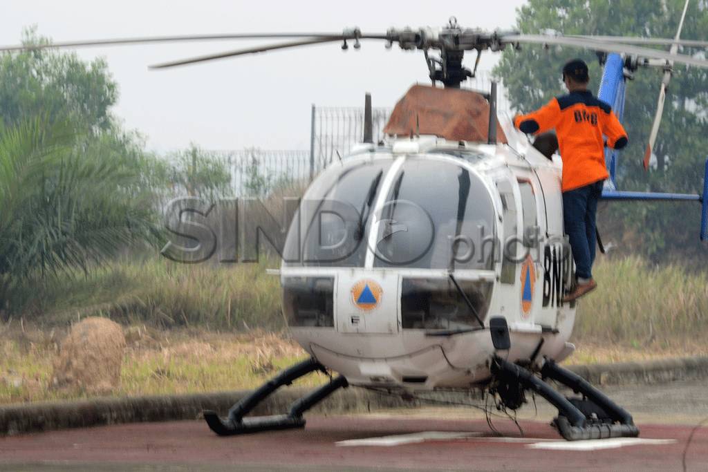 Tiga Helikopter Dikerahkan...