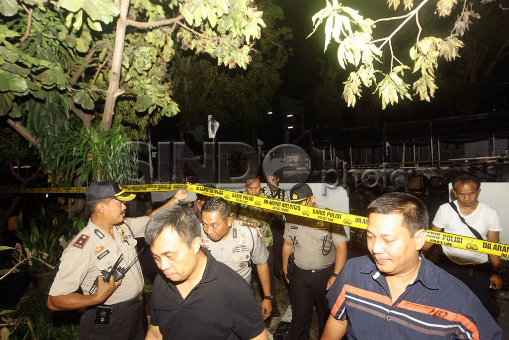 Polisi Lakukan Olah...