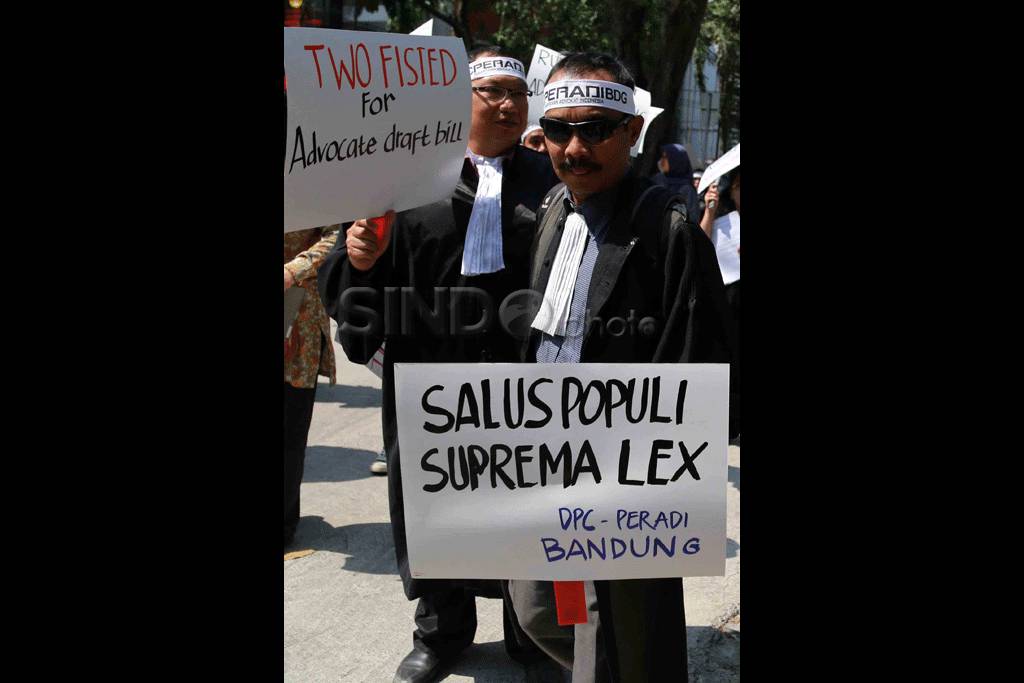 Peradi Bandung Tolak...