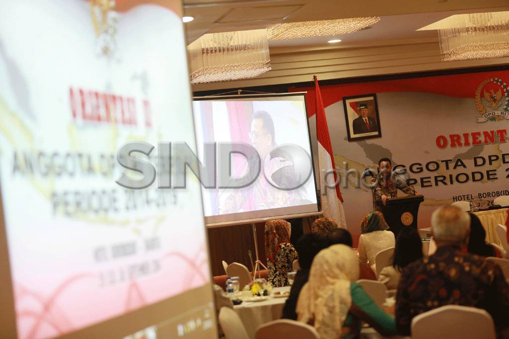 Irman Gusman Beri Pembekalan...