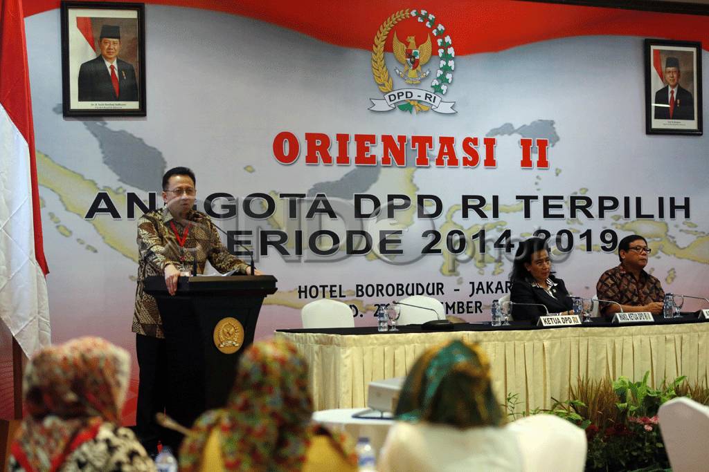 Irman Gusman Beri Pembekalan...