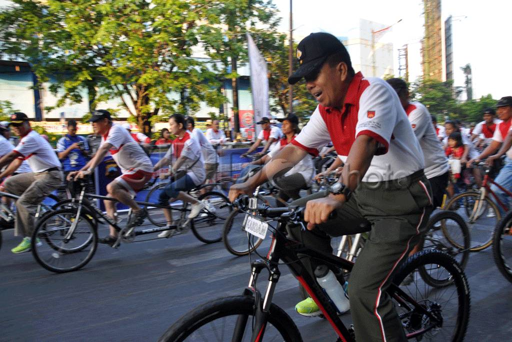 Sepeda Gembira HUT TNI...