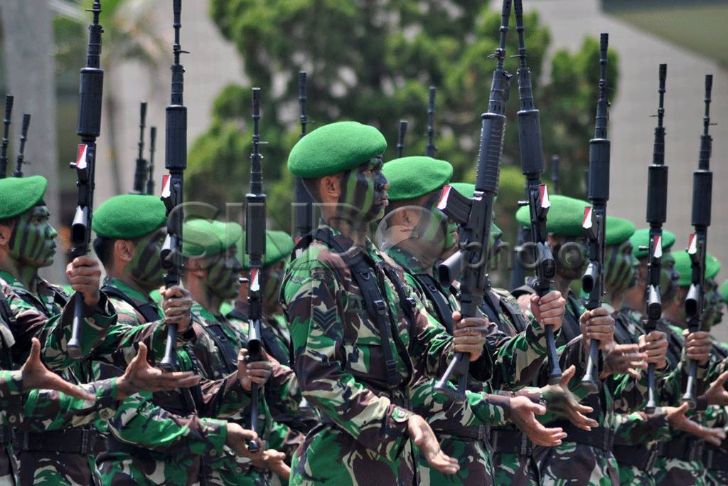 Sambut HUT TNI ke-69...