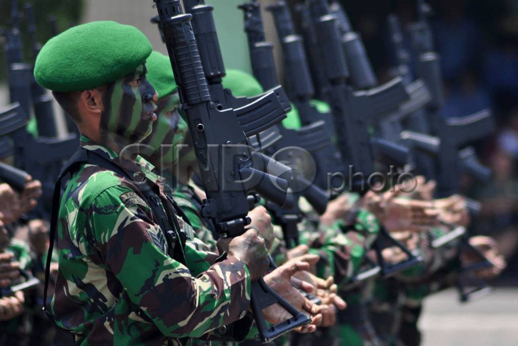 Sambut HUT TNI ke-69...