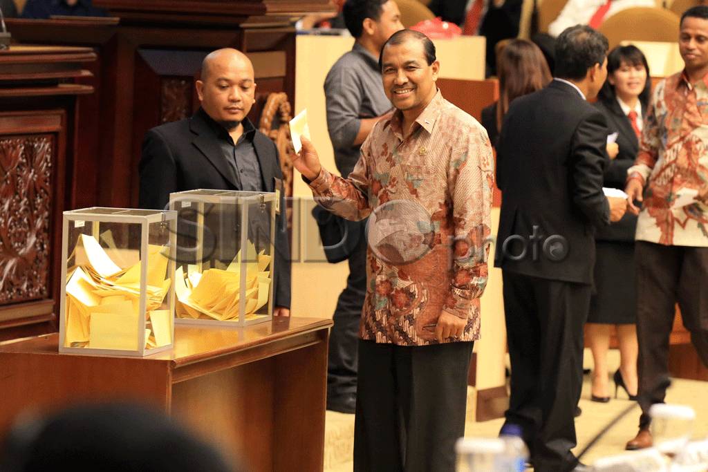 Irman Gusman Terpilih...