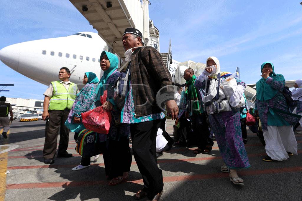 Jamaah Haji Kloter Pertama...