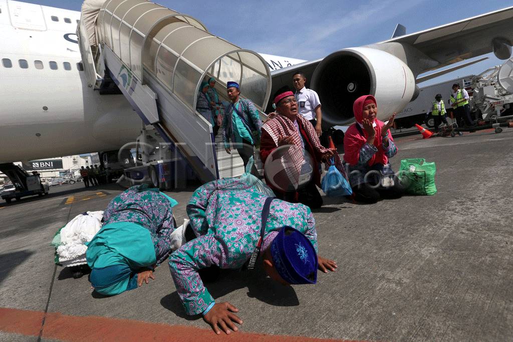Jamaah Haji Kloter Pertama...