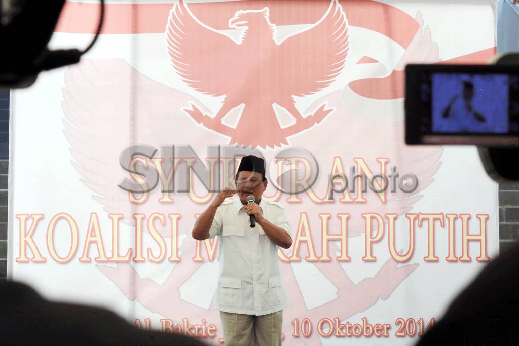 Koalisi Merah Putih...