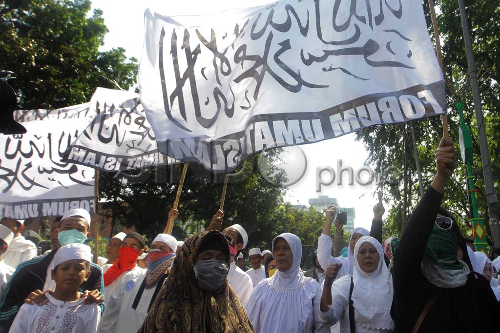 Demo Tolak Ahok Jadi...