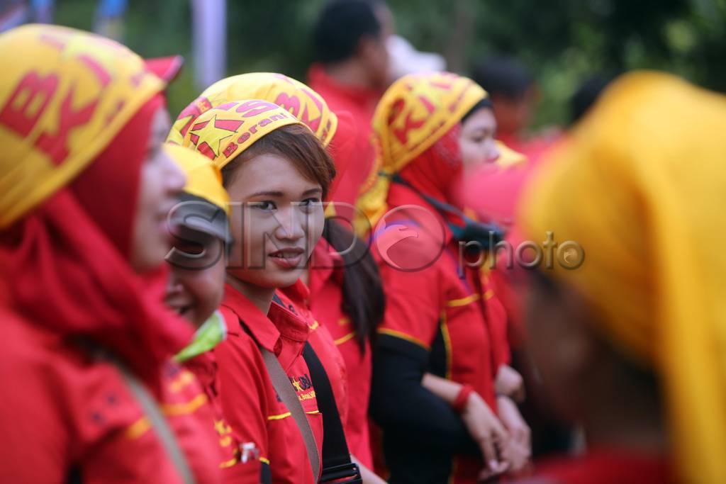 Ribuan Buruh Wanita...