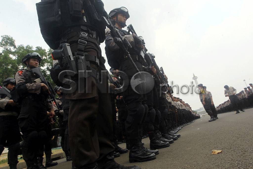 Polri Siagakan Kekuatan...
