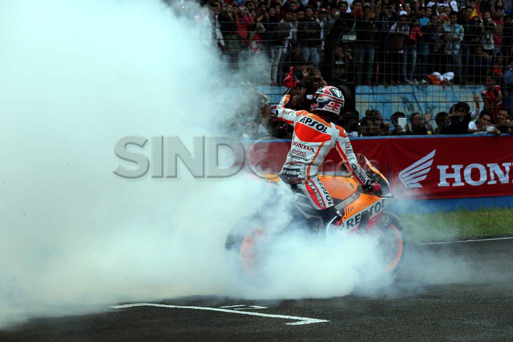 Marquez Tinggalkan Jejak...
