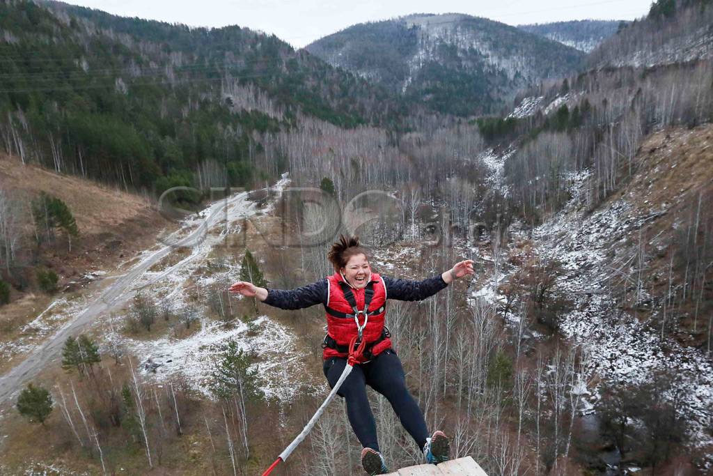 Olahraga Ekstrim Rope-jumping...