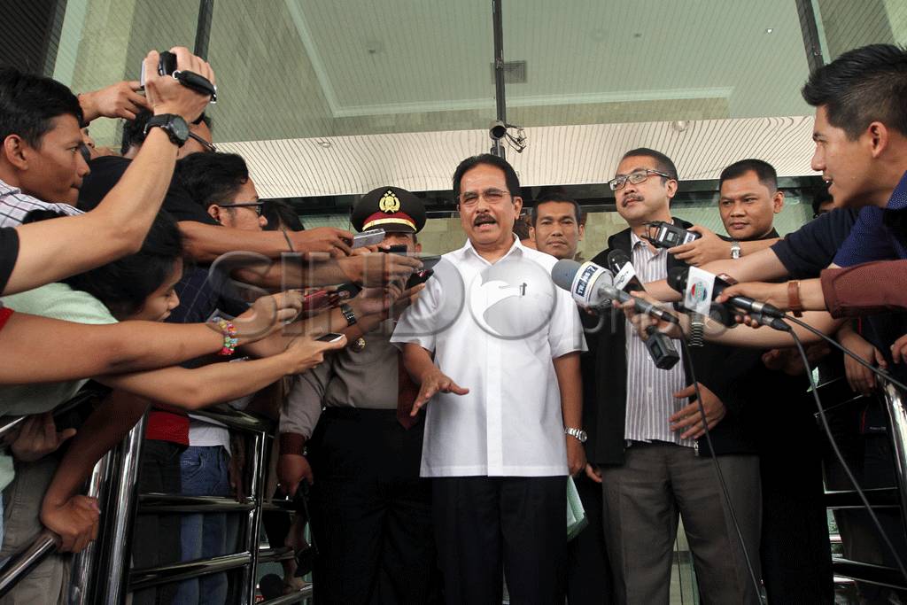 Menteri Sofyan Djalil...