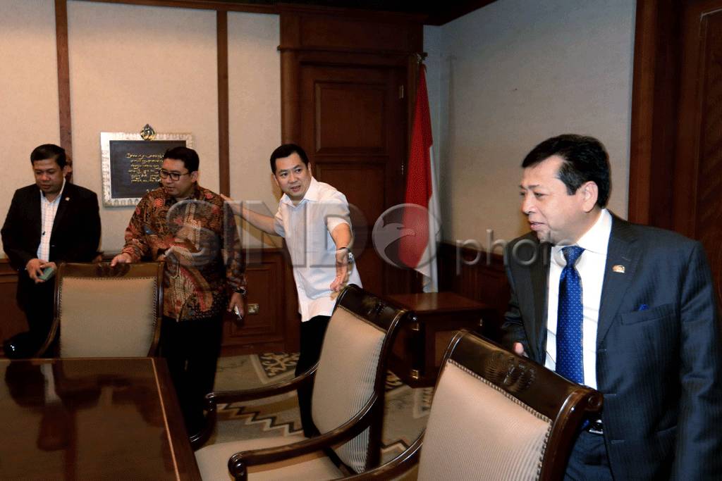 Pimpinan DPR Temui Hary...