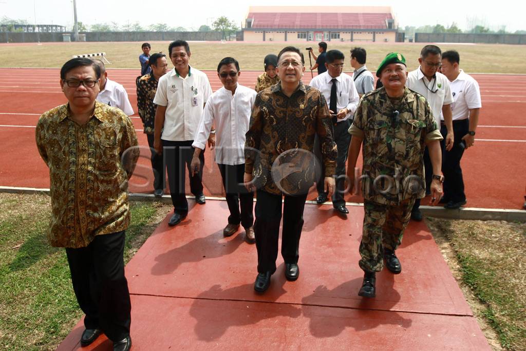 Ketua DPD Tinjau Kesiapan...