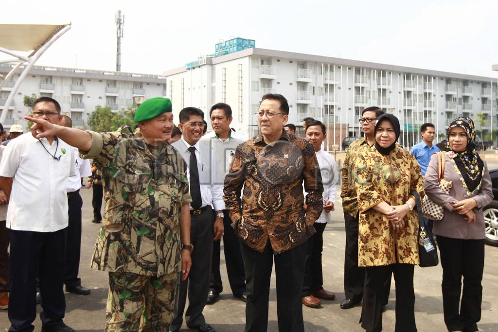 Ketua DPD Tinjau Kesiapan...