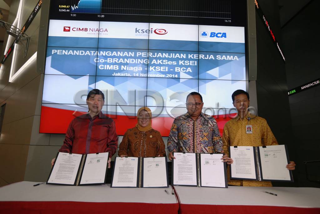 KSEI Gaet BCA dan BNI...