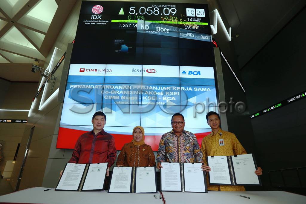 KSEI Gaet BCA dan BNI...