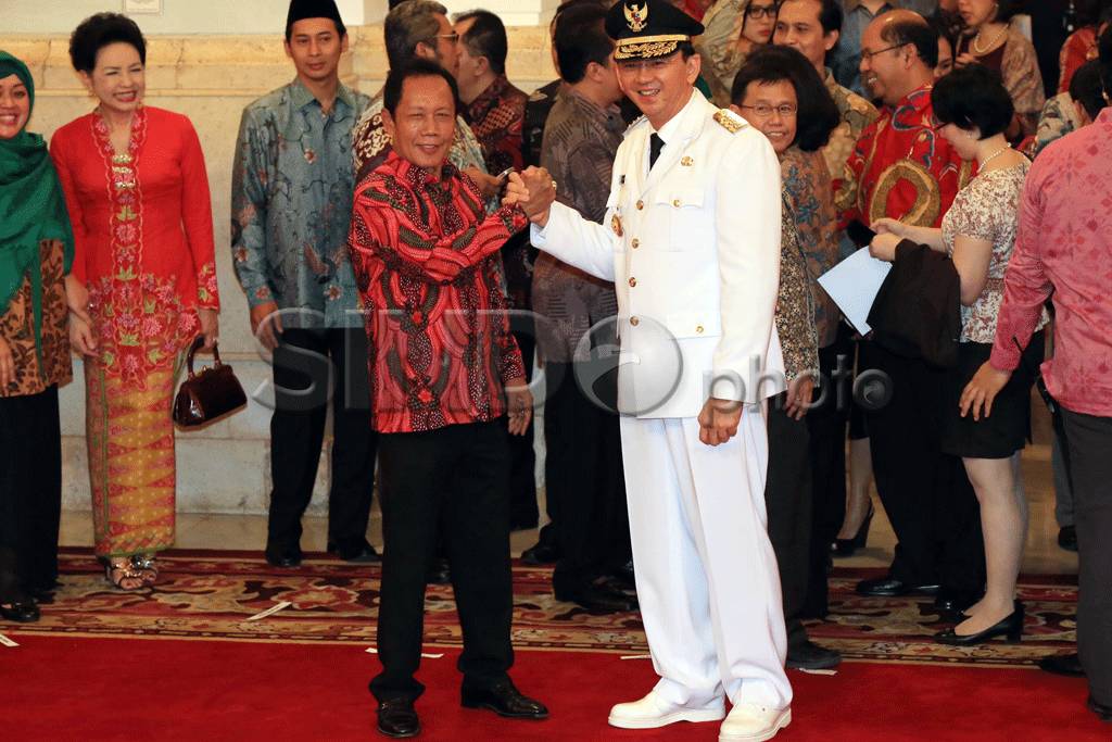 Ahok Akhirnya Dilantik...