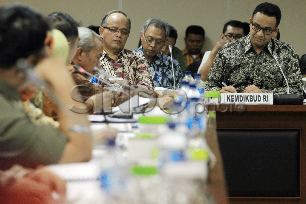 Menteri Anies Baswedan...