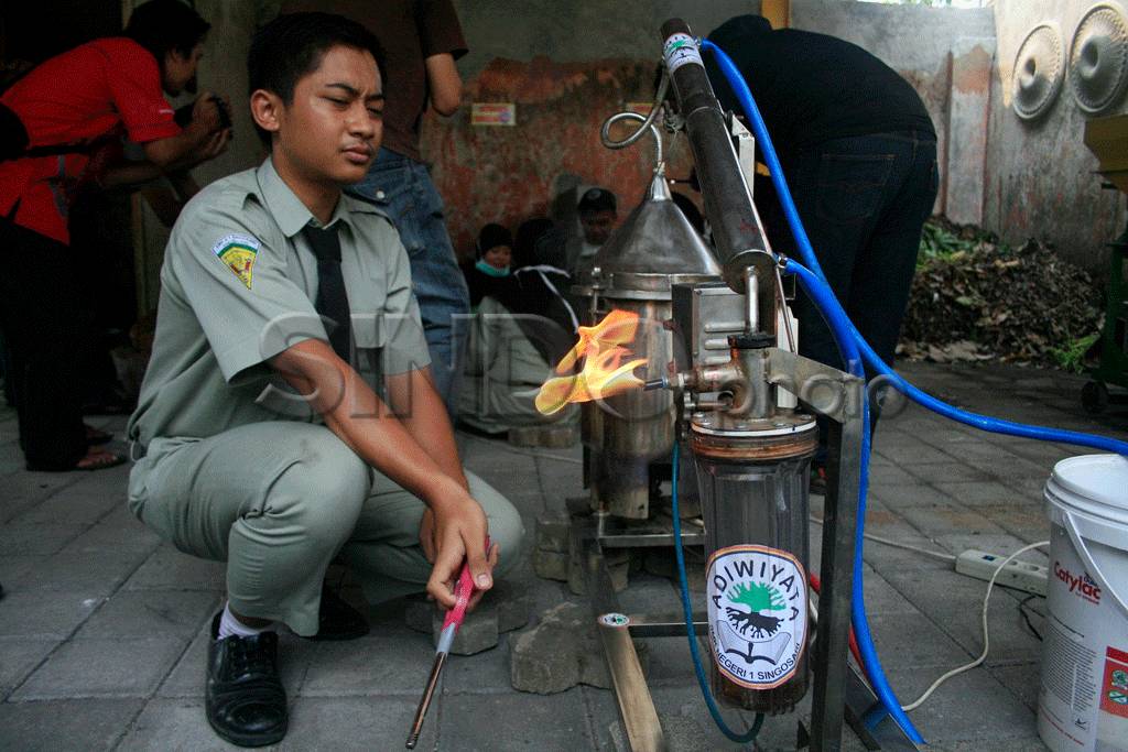 Siswa SMK Negeri 1 Singosari...