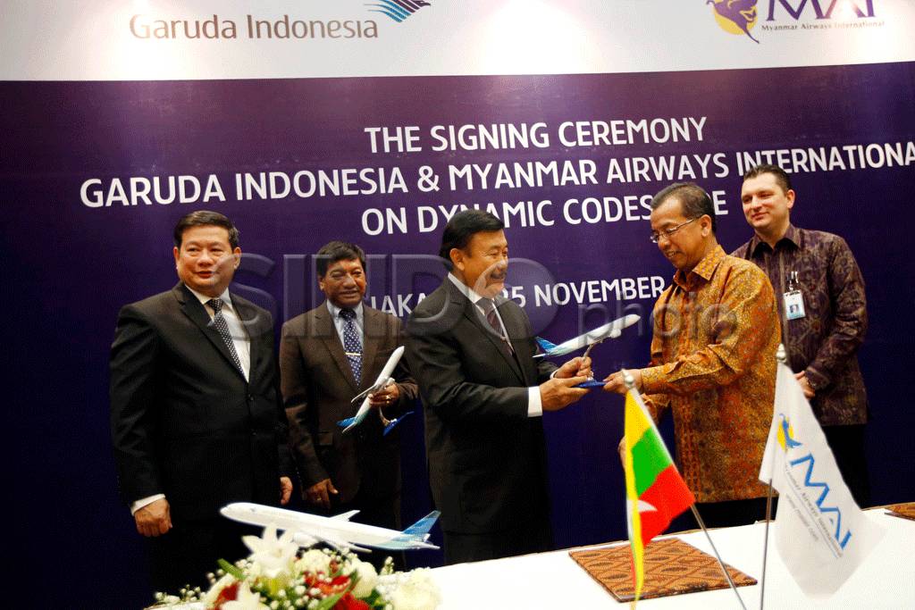 Garuda Jalin Kerjasama...