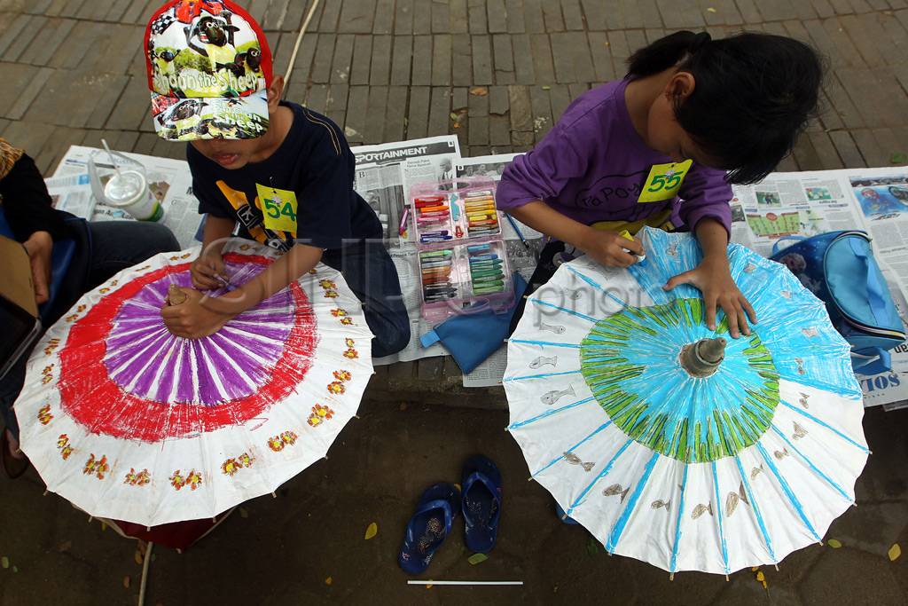 Lomba Melukis Payung...