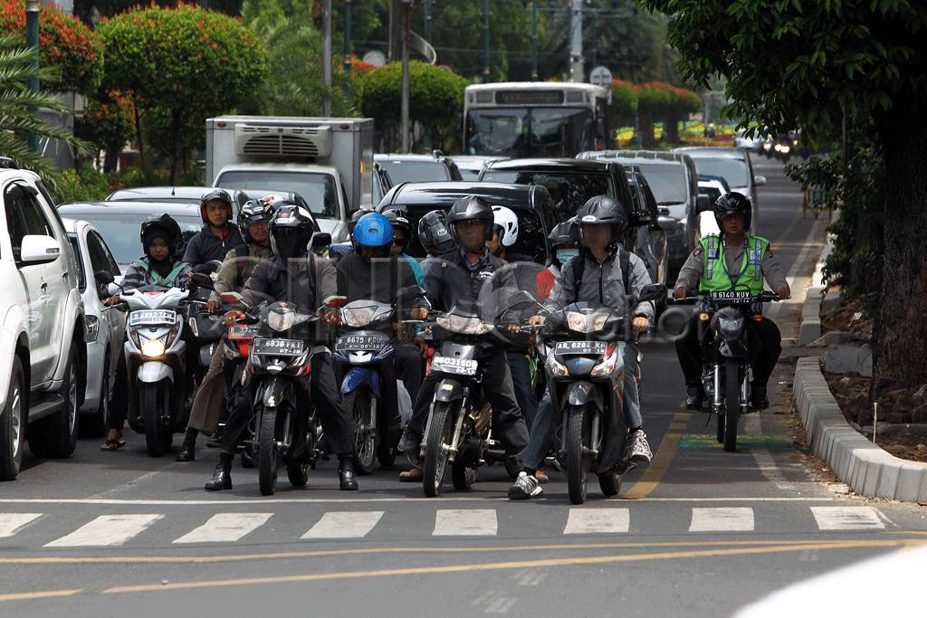Jalur Sepeda di Jakarta...
