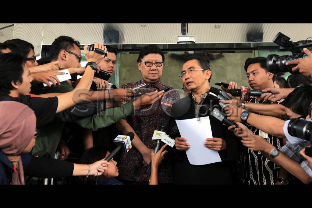 Mendagri Tjahjo Kumolo...