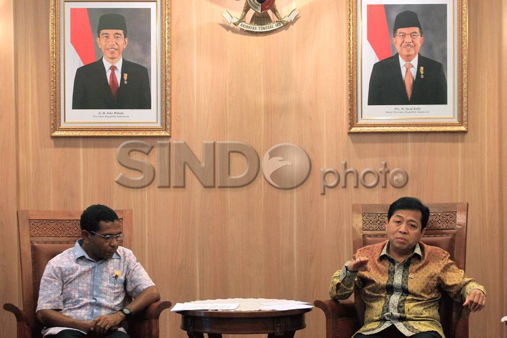 Ketua DPR Setya Novanto...