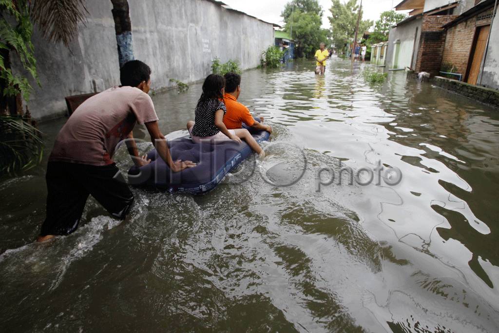 Banjir di Medan Labuhan...