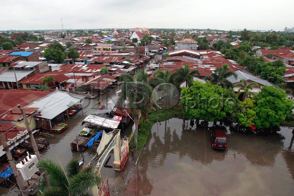 Banjir di Medan Labuhan...