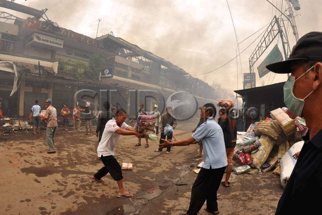Pedagang Pasar Klewer...