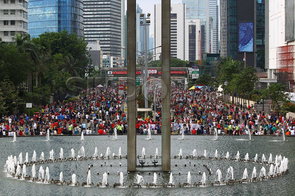 Libur Natal CFD, Warga...