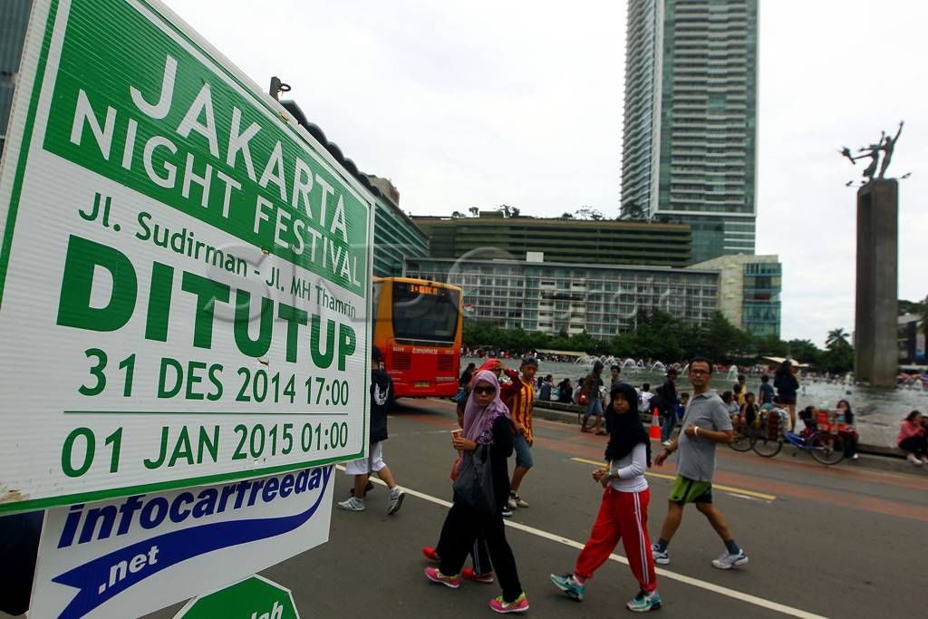 Malam Tahun Baru Sudirman-Thamrin...