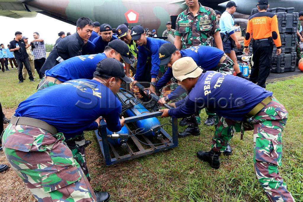 Persiapan Evakuasi TNI...