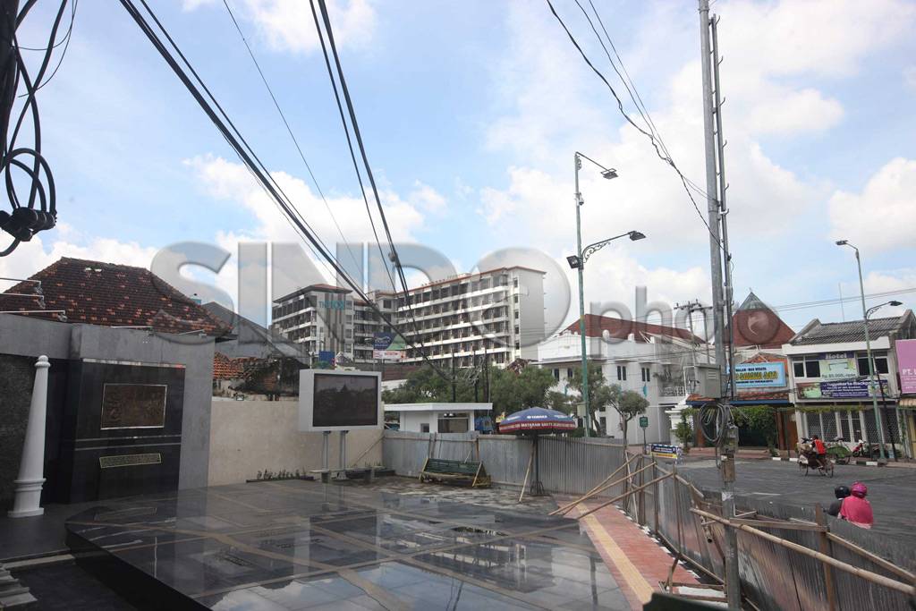 Pembuatan Diorama Tugu...
