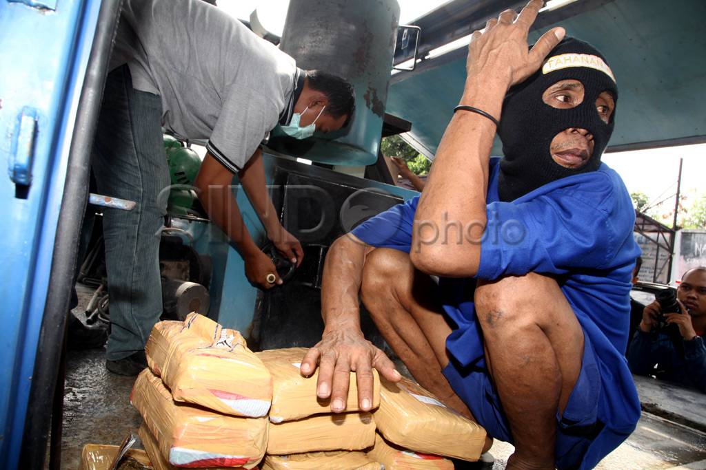 BNN Musnahkan 35 Kg...