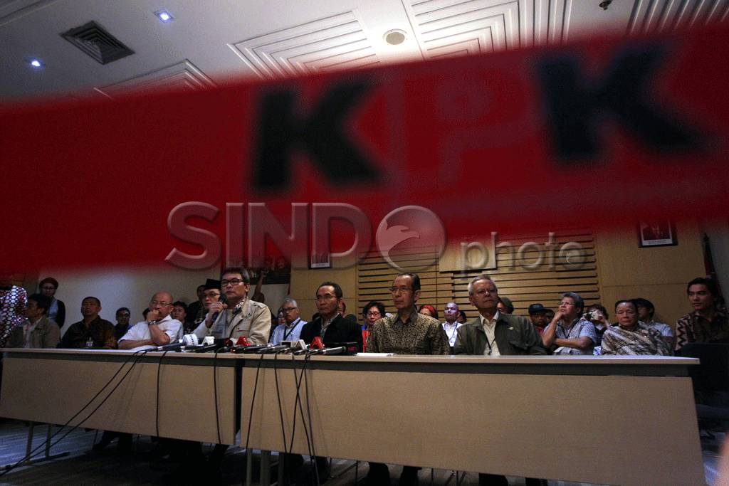 KPK Protes Penangkapan...