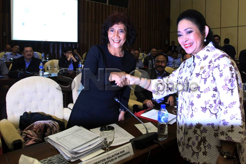 Menteri Susi Pudjiastuti...