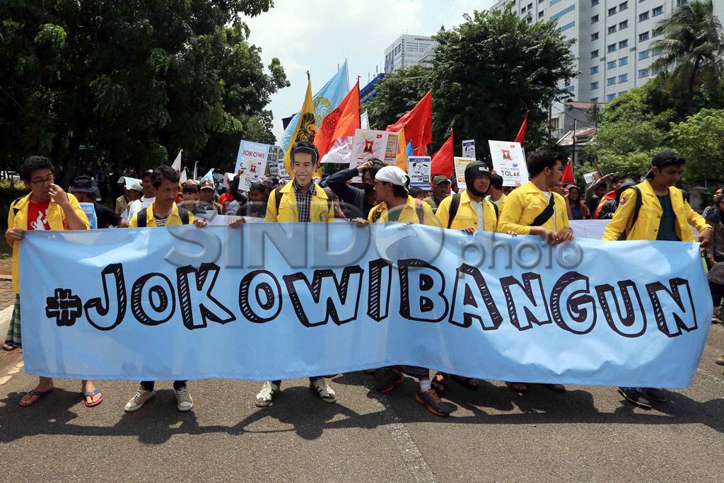 Mahasiswa Minta Jokowi...