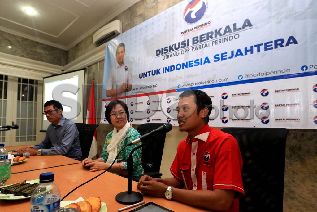 Diskusi Partai Perindo...